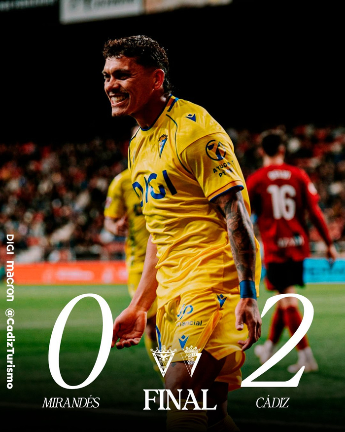 加的斯客场力克米兰德斯 苏索队长78分钟建功 希