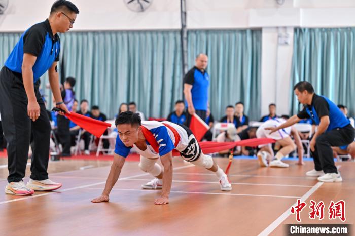 绸带牵出两岸情：押加赛场的力量与友谊跨越海