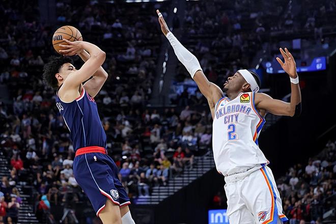 雷霆大胜快船 桑德斯表现亮眼却未获重用