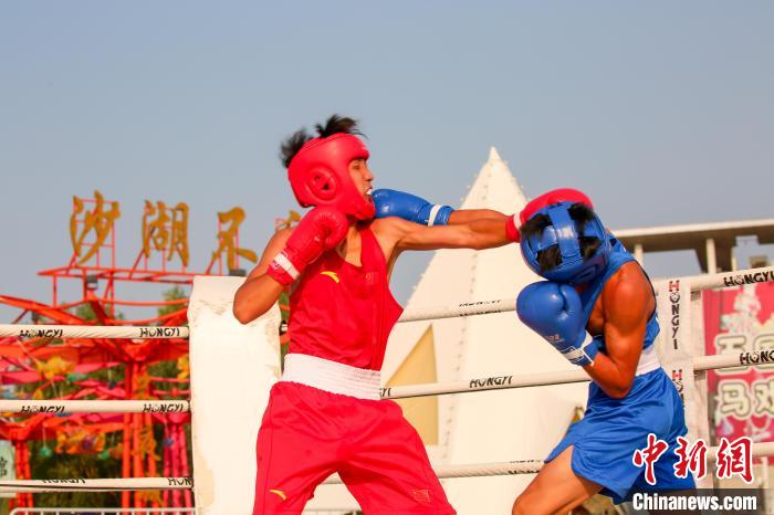 首届黄河流域省区青少年拳击邀请赛在宁夏沙湖